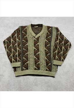 Vintage Knitted Jumper Men's L