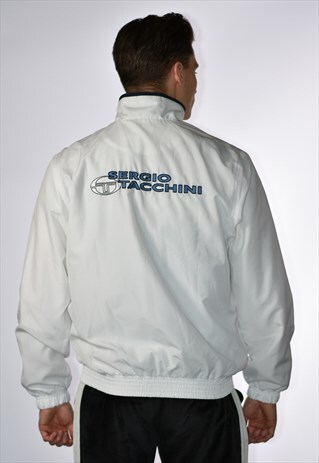 1990S SERGIO TACCHINI TRACKSUIT WINDBREAKER JACKET