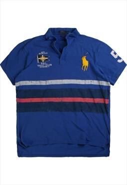Vintage 90's Polo Ralph Lauren Polo Shirt Yatch Club Short