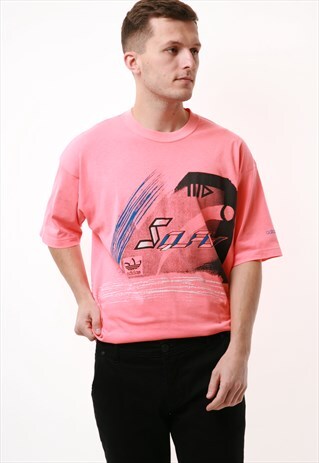 90S VINTAGE OLDSCHOOL ADIDAS COTTON T-SHIRT 16399