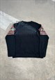 ABSTRACT KNITTED JUMPER PATTERNED KNIT SWEATER