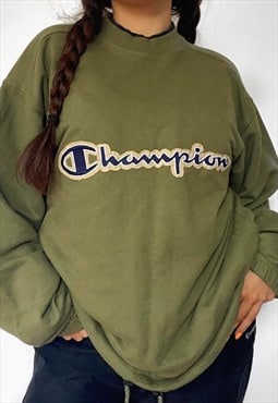 Vintage 90s Champion Spellout Logo Sweatshirt 