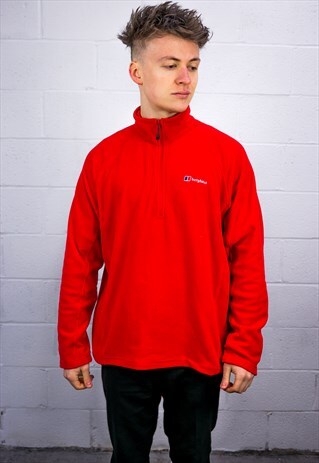 VINTAGE BERGHAUS 1/4 ZIP FLEECE