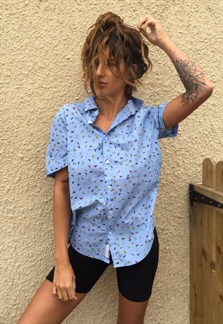 OVERSIZED RETRO 90S 80S VINTAGE UNISEX FESTIVAL SHIRT