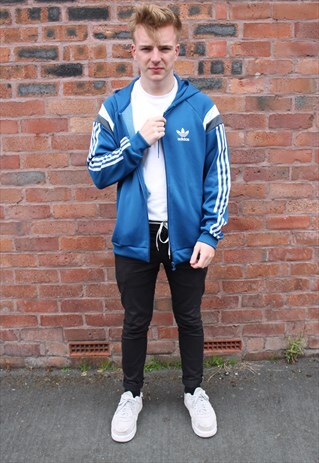ADIDAS HOODED TRACK JACKET