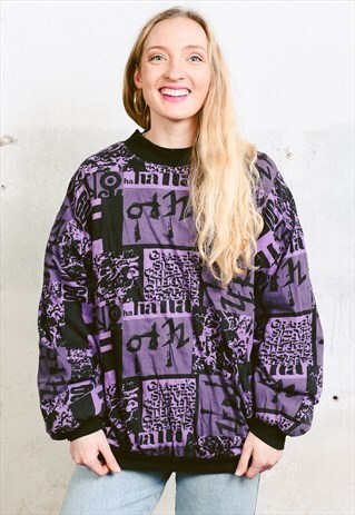VINTAGE 80S REVERSIBLE SWEATER