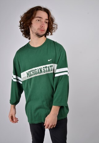 VINTAGE NIKE MICHIGAN STATE LONG SLEEVE T-SHIRT