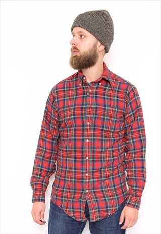 VINTAGE LL BEAN CHECK SHIRT