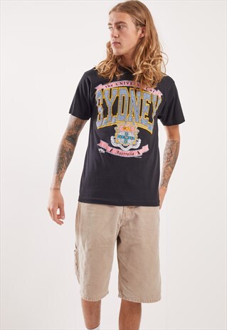 VINTAGE UNIVERSITY OF SYDNEY GRAPHIC T-SHIRT