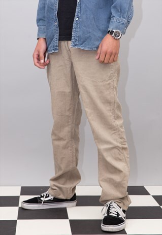 BEIGE WRANGLER CORDUROYJEANS