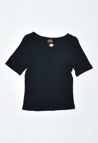 VINTAGE 90'S HARLEY-DAVIDSON T-SHIRT TOP BLACK