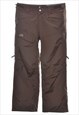 Vintage The North Face Brown Ski Trousers - W35