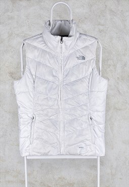 The North Face Puffer Gilet Jacket White 550 Down Women's