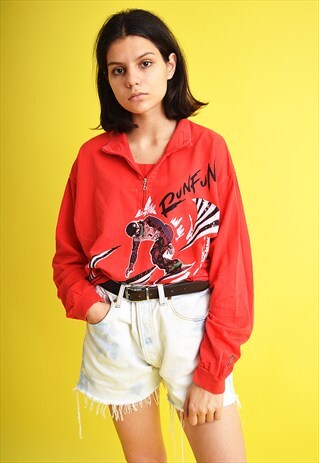90'S RETRO ATHLEISURE SPORTS SWEATSHIRT JUMPER TOP