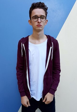 BURGUNDY HOODIE
