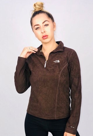 VINTAGE THE NORTH FACE 1/4 ZIP UP FLEECE