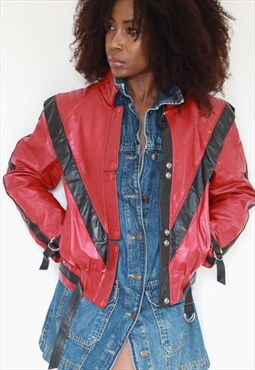 Vintage leather jacket from the 1990s