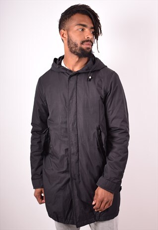 POLO RALPH LAUREN MENS VINTAGE JACKET MEDIUM BLACK 90S
