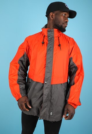 VINTAGE K-WAY WINDBREAKER JACKET NJ331