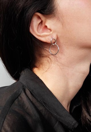 LOOP STERLING SILVER EARRINGS