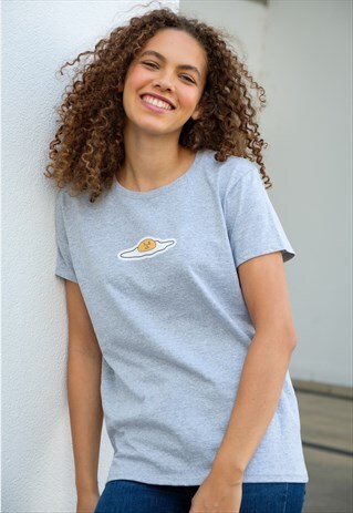 TERRIFRIED WOMEN'S SLOGAN T SHIRT