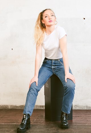 VINTAGE 90S WOMEN'S CLASSIC HIGH WAIST JEANS