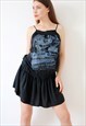 GRAPHIC Y2K MINI DRESS CASUAL STREETWEAR STYLE SLOUCHY FIT