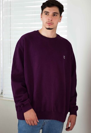 VINTAGE CHAMPION SWEATSHIRT JUMPER LOGO 90S XXL 19.6