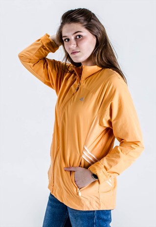 VINTAGE Y2K ADIDAS JACKET IN ORANGE