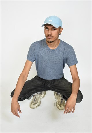 VINTAGE 90S SKY BLUE ADIDAS CAP