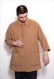 Vintage Burberry 90s Wool Heavy Coat