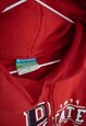 VINTAGE CHAMPION DIXIE STATE HOODIE IN RED S