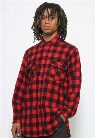 VINTAGE LL BEAN THICK SHIRT