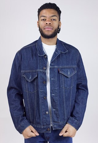 VINTAGE LEVI STRAUSS DARK DENIM JACKET