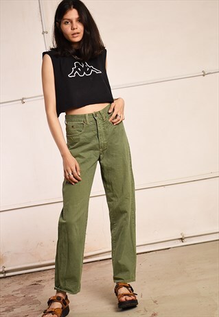 90'S RETRO HIGHWAISTED FESTIVAL DENIM JEANS