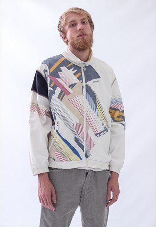 VINTAGE MENS LE COQ SPORTIF TRACK SUIT WINDBREAKER JACKET