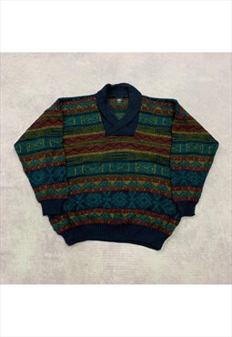 Vintage C&A Knitted Jumper Men's XL