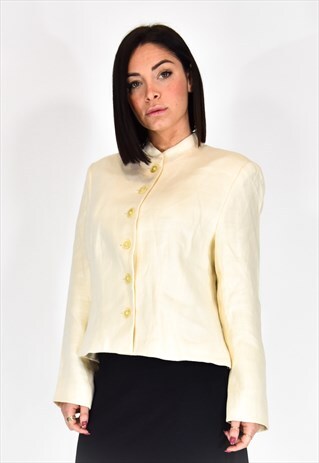 RALPH LAUREN WHITE VINTAGE JACKET