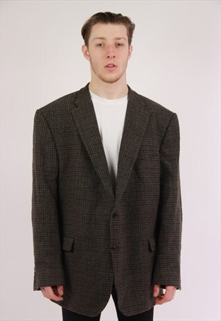 VINTAGE BARBOUR TWEED BLAZER