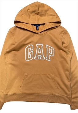 vintage womens gap yellow pullover hoodie