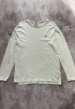Vivienne Westwood White Longsleeve Tee Shirt