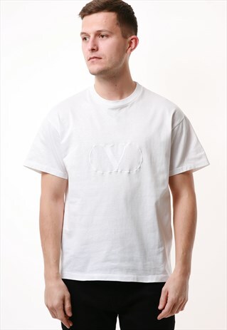 90S ITALIAN VINTAGE VALENTINO COTTON T-SHIRT 16421