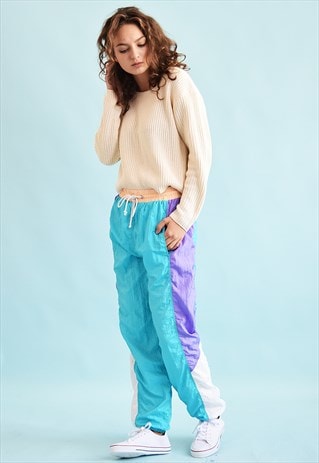 90'S RETRO SPORTS TRACKSUIT TROUSERS BOTTOMS