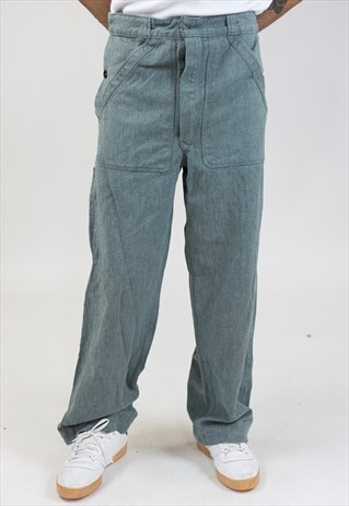 VINTAGE 90S GREEN TROUSERS