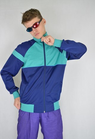 VINTAGE TWO COLOUR SPORTS SWEATSHIRT