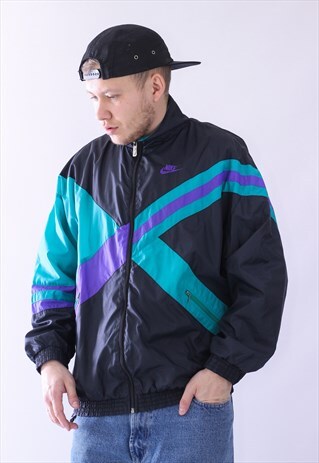 VINTAGE MENS NIKE TRACK SUIT JACKET