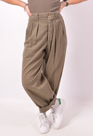 VINTAGE ARMANI TROUSERS KHAKI