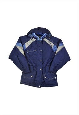 Vintage Nevica Ski Jacket Blue Ladies Medium
