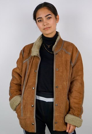 VINTAGE 90'S SHEARLING JACKET