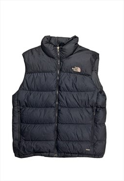 Vintage Y2K Black The North Face Nupste Sleeveless Puffer